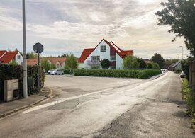 Illustration des logements Barbier vers la rue des Mazys